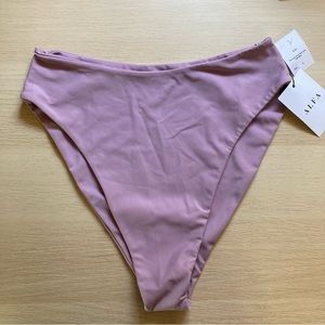 NWT Women’s swim bottoms, Alfa, lavender purple, size large, bikini